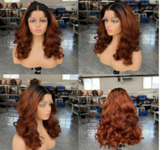 Ginger Body wave wig