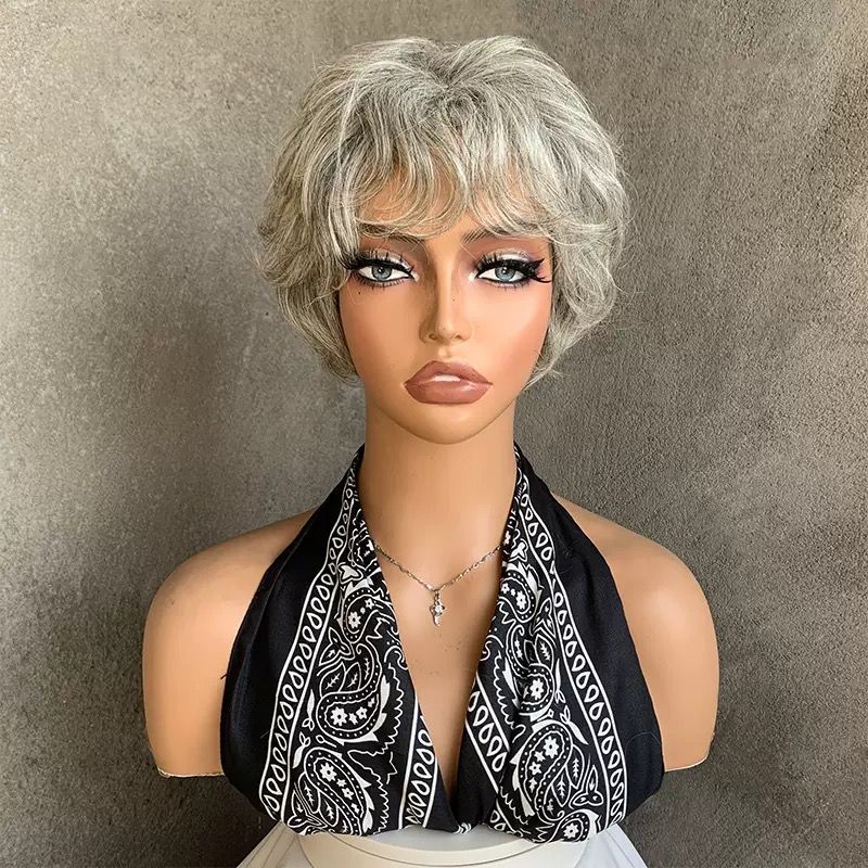 Helen Human Hair *inch Grey