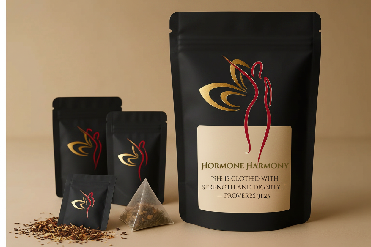 Hormone Harmony Black Pouches