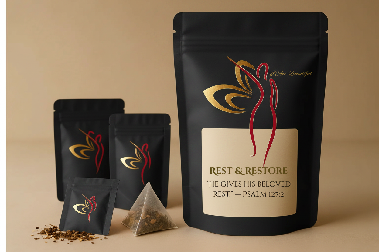 Rest & Restore Black Pouches